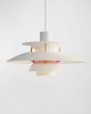 Louis Poulsen Ph 5 Mini Pendant Light In White Modern