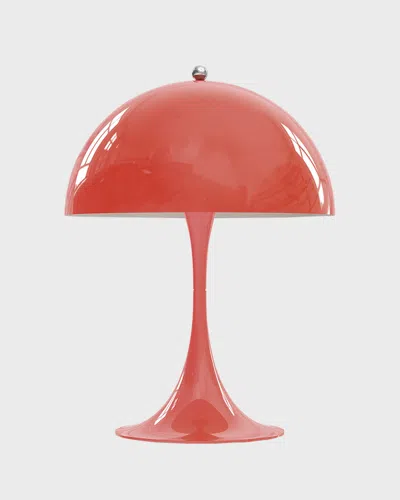 Louis Poulsen Panthella Mini Lamp - 13" In Coral