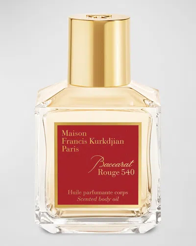 Maison Francis Kurkdjian Baccarat Rouge 540 Scented Body Oil, 2.4 Oz. In White