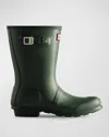 Hunter Kid's Original Rubber Boots, Baby/kids In  Green