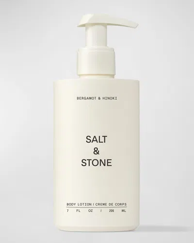 Salt & Stone Bergamot & Hinoki Body Lotion In White