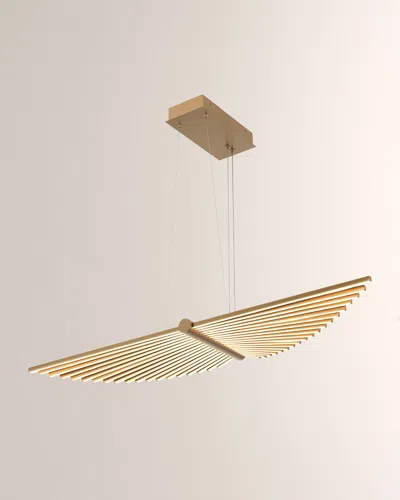 Eurofase Seraph 39.25" Led Chandelier In Gold