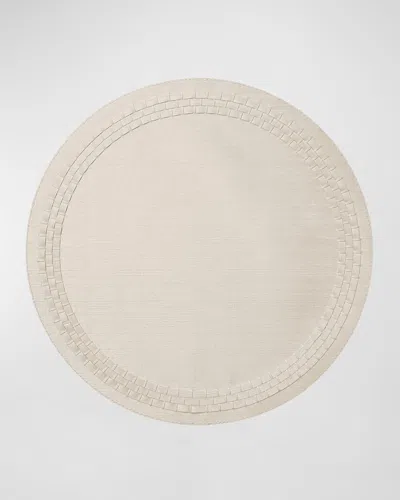 Mode Living August Placemats, Set Of 4 In Neutral