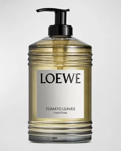Loewe Tomato Leaves Liquid Soap, 12 Oz. In White