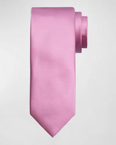 Tom Ford Men's Mulberry Silk Tie In Glicine