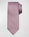 Tom Ford Men's Mulberry Silk Polka Dot Tie In Blush