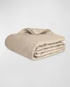 Matouk Nocturne Twin Quilt In Khaki