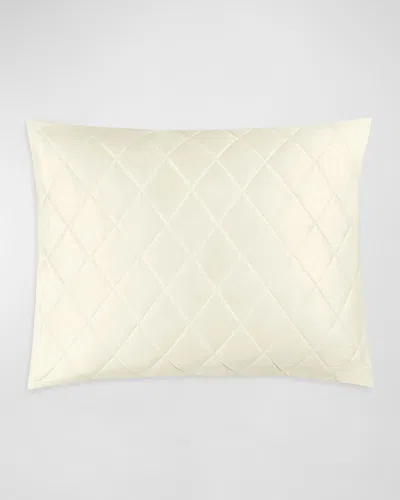 Matouk Nocturne Quilt King Sham In Neutral