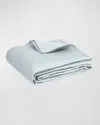 Matouk Basketweave King Quilt In Pool