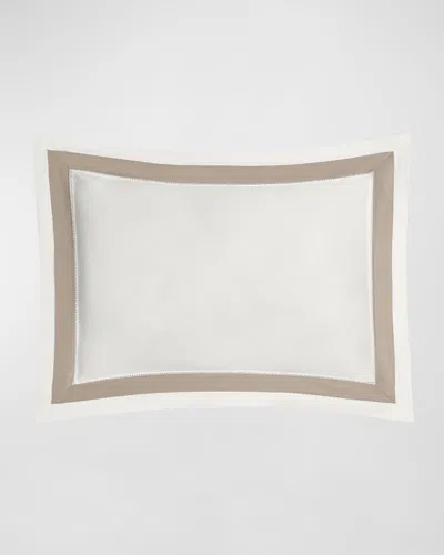Matouk Ambrose Boudoir Sham In Bone/khaki