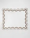 Matouk Mirasol Matelasse Standard Sham In Mocha