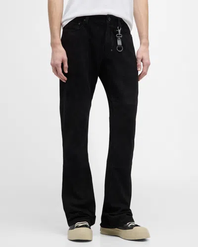 Prps Men's Vegan Leather Flare Pants In Black