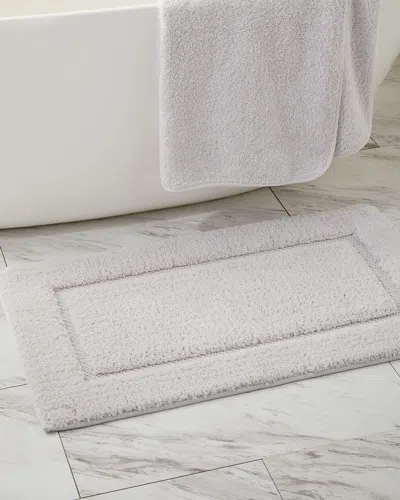 Graccioza Egoist Bath Rug, 24" X 39" In Cloud