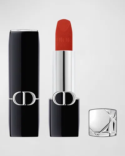 Dior Rouge Velvet Lipstick In 777 Fahrenheit - Velvet 