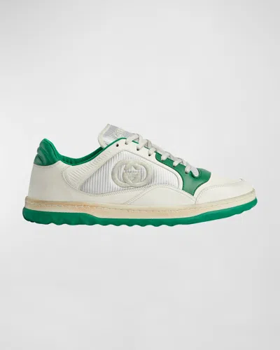 Gucci Mac 80 Low-top Sneakers In Off White/green