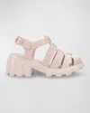 Melissa Girl's Megan Platform Sandals, Baby/toddler/kids In Beige