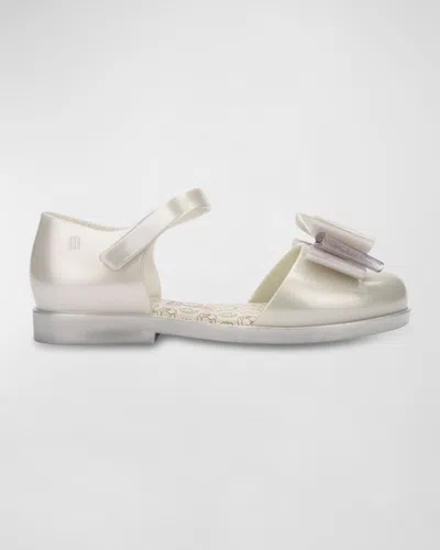 Melissa Girl's Mary Jane Flats, Baby/kids In White