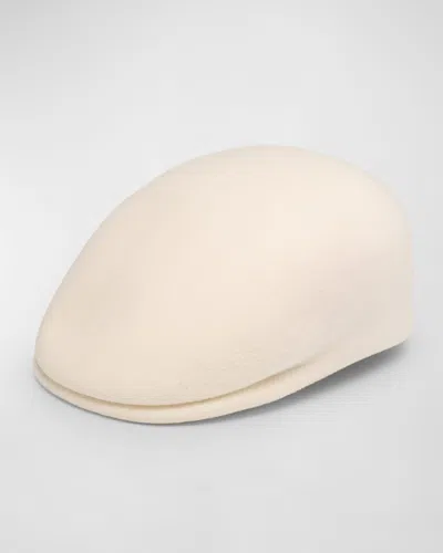 The Row Xhefri Drivers Hat In Ivory