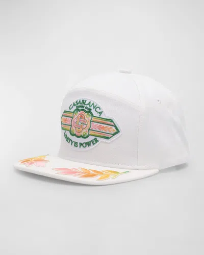 Casablanca Embroidered Baseball Cap In Unity Is Power
