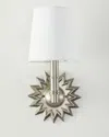 Couture Lamps Star Wall Sconce In Antique Nickel