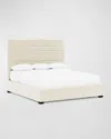 Bernhardt Murray King Bed In White/cream
