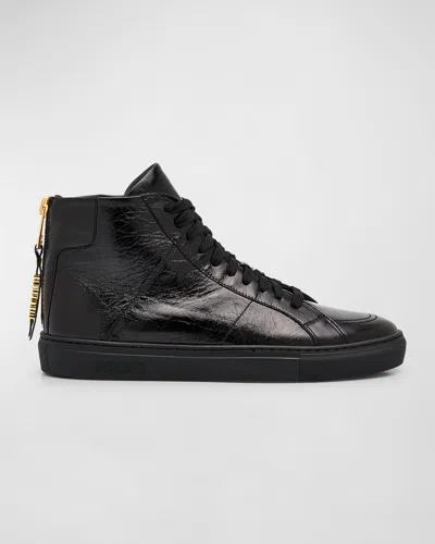 Moschino Black High-top Trainers