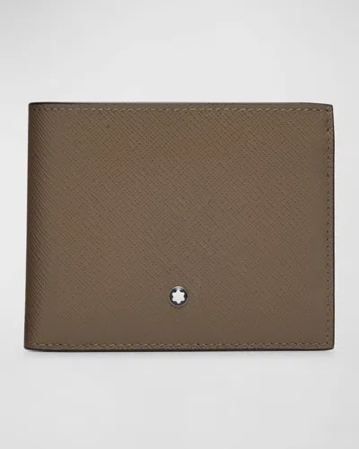 Montblanc Men's Sartorial Saffiano Leather Bifold Wallet In Brown