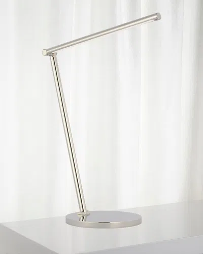 Visual Comfort Signature Cona Desk Lamp By Kelly Wearstler In Polished Nickel