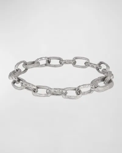 Marco Dal Maso Men's Warrior Link Bracelet With Silver Clasp