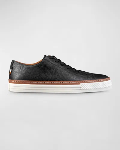 Allen Edmonds Men's Paxton Leather Low-top Sneakers In Black