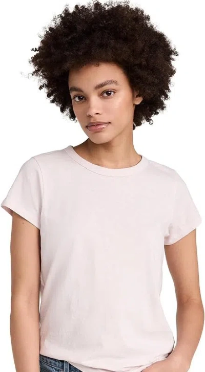 Rag & Bone The Slub Tee Blush In Pink