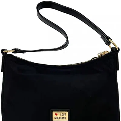 Moschino Full Of Love Bag In Black