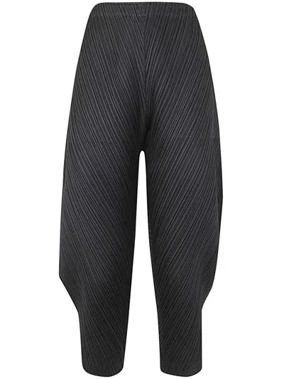 Issey Miyake Pleats Please  Thicker Bottoms 1 Wide Trousers Clothing In Black