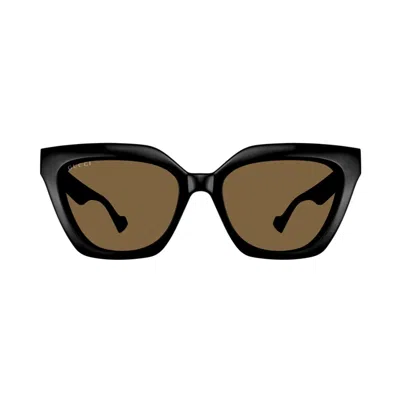 Gucci Gg1542s 001 Glasses In Brown