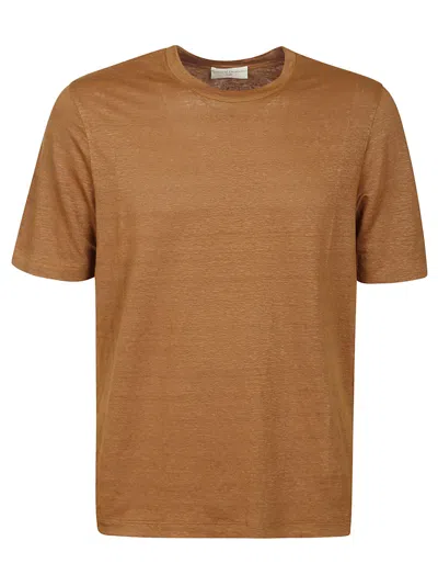 Filippo De Laurentiis Tshirt Ss In Rust