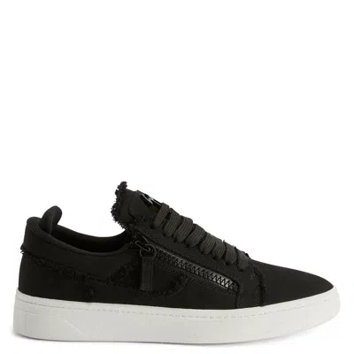 Giuseppe Zanotti Gz94 Panelled Trainers In Black