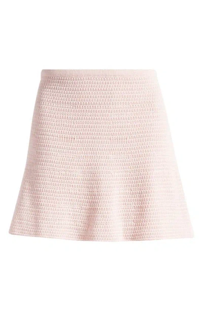 Pacsun Tina Sweater Miniskirt In Pink Dogwood