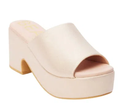 Coconuts By Matisse Terry Platform Sandal In White