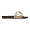 Versace Gold Medusa Slides