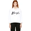 KENZO White Signature Logo Sweatshirt