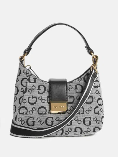 Guess Factory Whitney Mini Hobo In Grey
