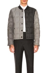 THOM BROWNE Button Front Down Jacket,MJD015X 02061