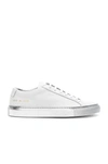 COMMON PROJECTS COMMON PROJECTS LEATHER ACHILLES LOW IN WHITE,3817