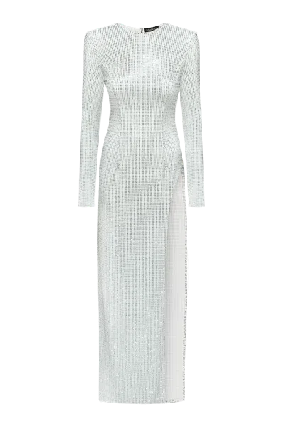 Gasanova Crystal Dress In White