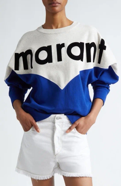 Isabel Marant Étoile Cotton Sweatshirt In Multicolor