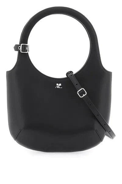 Courrèges Cross  Holy Cross Handbag In Black