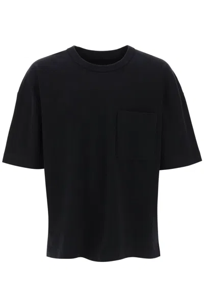 Lemaire Boxy T-shirt In Black