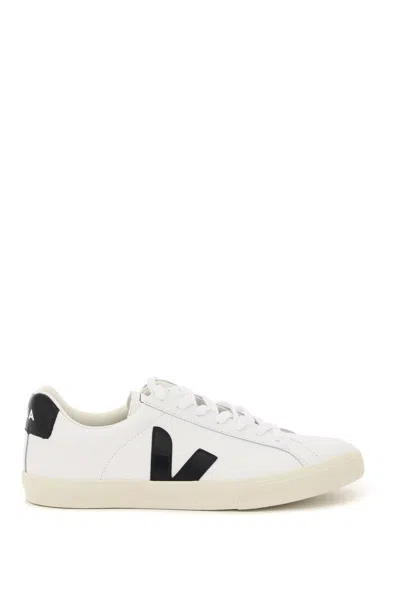 Veja Esplar Leather Trainers In White