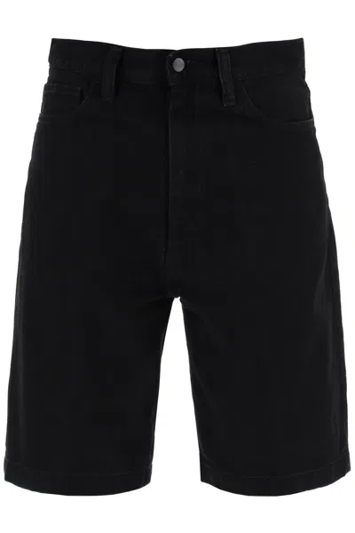 Carhartt Landon Denim Shorts In Black