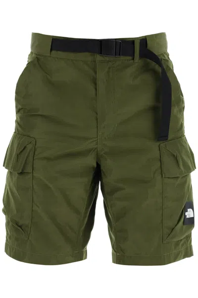 The North Face Ripstop Cargo Bermuda Shorts In Green